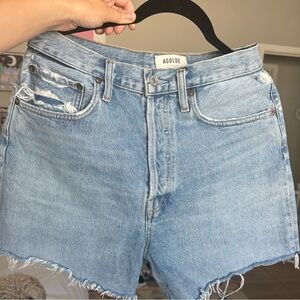 AGOLDE Parker Denim Shorts / Like New / Sz. 28